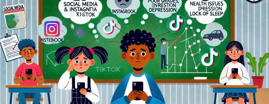 Social media anxiety in kids